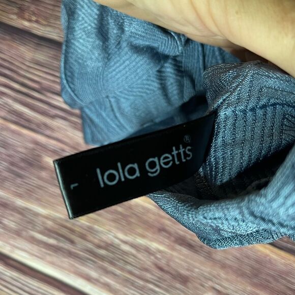 Lola Getts Blue Sports Bra. Size Large. - Picture 3 of 5